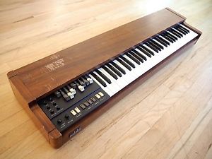1980s Korg CX3 Hammond Tonewheel Modeling Drawbar Organ Analog Keyboard w/ Case