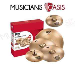 Brand New SABIAN 45003XG B8X Performance Set 4PC + BONUS 12' B8X SPLASH