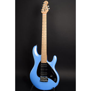 Music Man Silhouette HSH Sky Blue Electric Guitar w/HardCase From JPN Used #G510