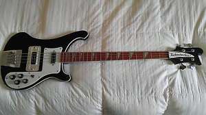 Rickenbacker 4003 Bass Guitar 2007 Jetglo with Upgrades
