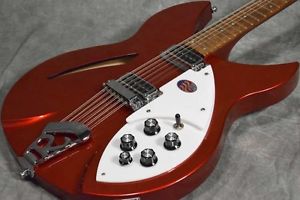 Used Rickenbacker 330/12 RUBY Electric guitar Semi-Acoustic From Japan