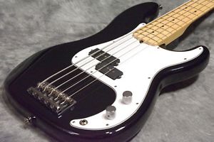 USED Fender AMERICAN STANDARD PRECISION BASS V BLACK/MAPLE Bass Guitar