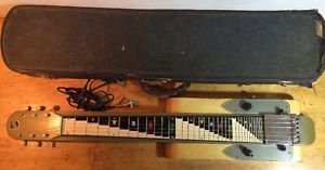 Vintage 1948 National Lap Steel W OHSC Amazing Tone