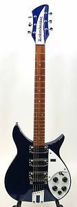 Rickenbacker 350V63 Liverpool Semi-Acoustic Guitar in Midnight Blue  - 350V63MID