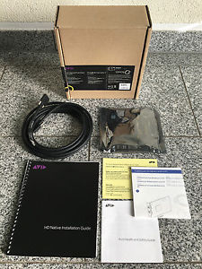 AVID HD Native PCIe + 3m mini digilink Kabel wie NEU / HD11 & HD10 & HD Native