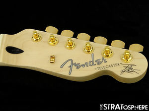Fender Richie Kotzen Telecaster Tele NECK + TUNERS Maple Large "C" Satin Finish!