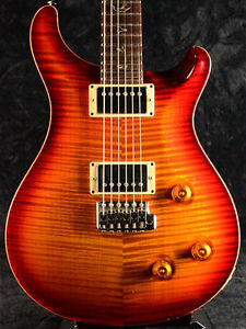 Free Shipping Used Paul Reed Smith Custom 22 10Top 2008 Dark Cherry Sunburst