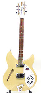 Rickenbacker 330 Semi-Acoustic Guitar w/ Hard Shell Case - MapleGlo 330MG