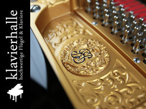 Klangvoller Grotrian-Steinweg Flügel, 215cm, schwarz poliert - 5 Jahre Garantie