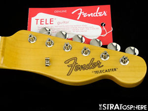 Fender USA Custom Shop Postmodern NOS Telecaster NECK + TUNERS Tele Oval Maple