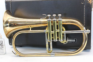 YAMAHA YFH631 Bb Trumpet YFH 631 Professional HORN Flugelhorn Raw Brass