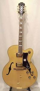 Epiphone Broadway Natural DM500 New w/Gigbag