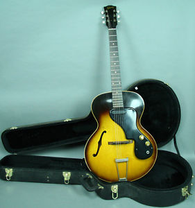 1962 Gibson ES-120T Original Sunburst Thinline Archtop Hollowbody Guitar w/HSC