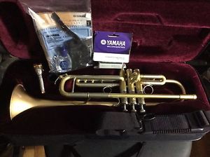 BACK TO SCHOOL RARE DEAL! NEW YAMAHA XENO MATTE SHOT BLAST YTR 8335 RGM TRUMPET