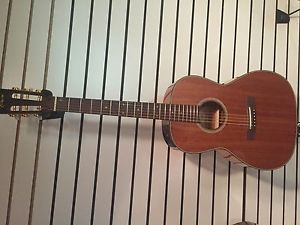 Takamine EF407 Acoustic Electric Guitar - Hawaiian Koa New Yorker Made in Japan