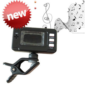 2016 Digital Clip-On Chromatic Tuner for Guitar, Bass, Ukulele Tuning Awesome