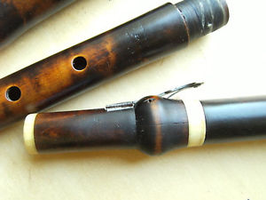 Wooden flute by Monro London, c. 1790, baroque, traverse