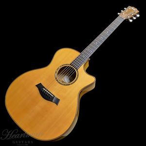 TAYLOR 714ce-Sassafras Fall Limited '14 Brown w/hard case F/S Guiter Bass #Z665