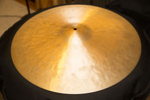 VINTAGE 'OLD' K. ZILDJIAN ISTANBUL LATE '60'S/'70'S 20" THIN RIDE CYMBAL! MINT++