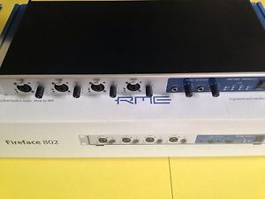 RME Fireface 802 Audio Interface With Original Box And Manual