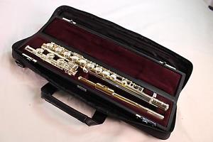 Yamaha YFL-481H Solid Silver Flute Inline G MINT QuinnTheEskimo
