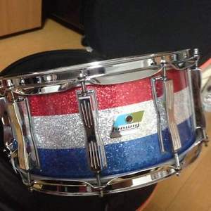 Very Good! Ludwig LS403XX76P Snare Drum World Limited 100 Model w/Gretsch Case