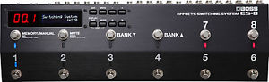 Boss ES-8 Guitar Effects Switching System - LCD And 7-Segment LED Display ES8
