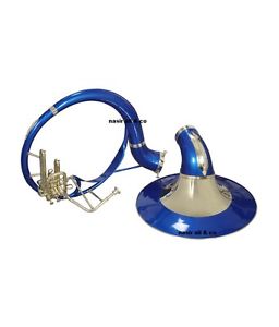SOUSAPHONE TUBA KING SIZE Bb PITCH FOR SALE WITH FREE HANDMADE CASE + MOUTHPIECE