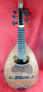 RARE ENRICO MARCHETTI MANDOLIN. 1887 MILANO.