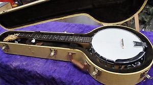 Goldtone MC-150R 5-String Banjo with Original Tweed Hard Case
