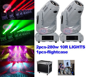 10R 280W Beam Spot Wash Moving Head with case Osram Sharpy Beam Moving Heads