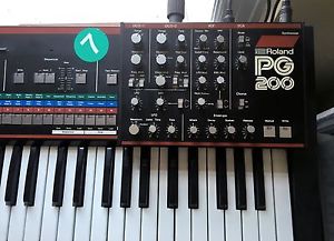 Roland JX-3P WITH PG-200 PROGRAMMER Analog Synthesizer Jupiter Juno-60 Juno 106