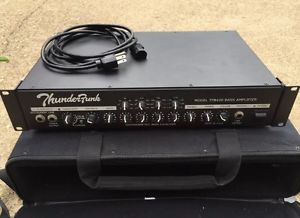 Thunderfunk TFB 420 Bass Guitar Amplifier Amp Head With SKB Road Case