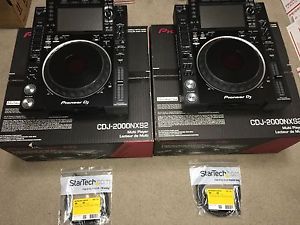 Lightly Used Pair Pioneer DJ CDJ-2000NXS2 Multi Player Turntables
