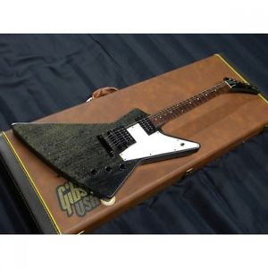 Gibson 1994 Custom Shop Edition Explorer Silver Fox Black w/hard case #J87