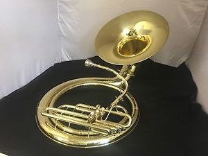 CONN 14K Bb Bright Brass Finished sousaphone W/24" Hamilton  Bell