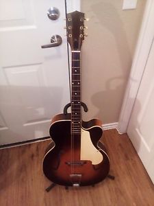Vintage Jumbo Body Archtop Acoustic  Late 40s early 50s    Kay, National, ?