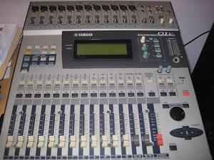 yamaha 01v con expansion adat y tarjeta pc/mac rme adat 96/36