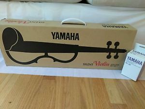 YAMAHA SV-100K SILENT ELECTRIC VIOLIN WITH PA-3B POWER ADAPTER