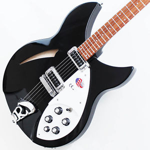 Free Shipping Used Rickenbacker 330 (Jetglo) Electric Guitar