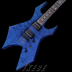 B.C.Rich Japan Limited Series NT Warlock HardTail (Trans Blue) [JNTWGHTBL] [Spec