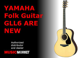 YAMAHA Folk Guitar GLL6 ARE NEW