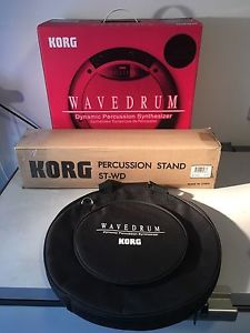 KORG WAVE DRUM ORIENTAL with Stand & Bag and original box warranty MINT
