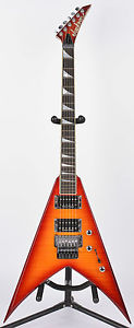 Jackson KV2 King V USA Select electric guitar w/OHSC sunburst RARE