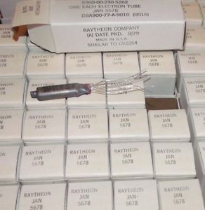 10,000 PIECES NOS TUBES 5678 = DF60 = DF654 = DF669 = CV2254 = CK569AX = CK5678