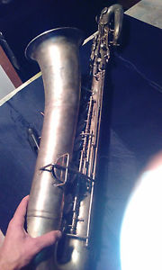 1923 Vintage Buescher Low Pitch Baritone Saxophone