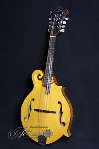 Weber Yellowstone F5 mandolin: F style, f hole, honey/tortoise