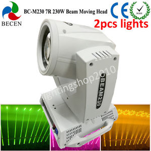 2pcs Touch Screen Osram Lamp 7R 230W sharpy beam moving head light for stage dj