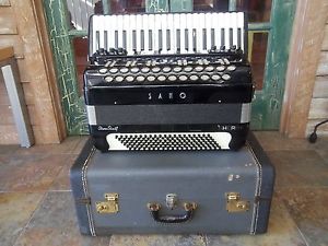Vintage Sano Concert Master Series Stereo Sixty Professional Piano Accordion