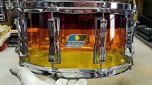 Ludwig Vistalite 6.5x14" Tequila Sunrise Snare Drum
